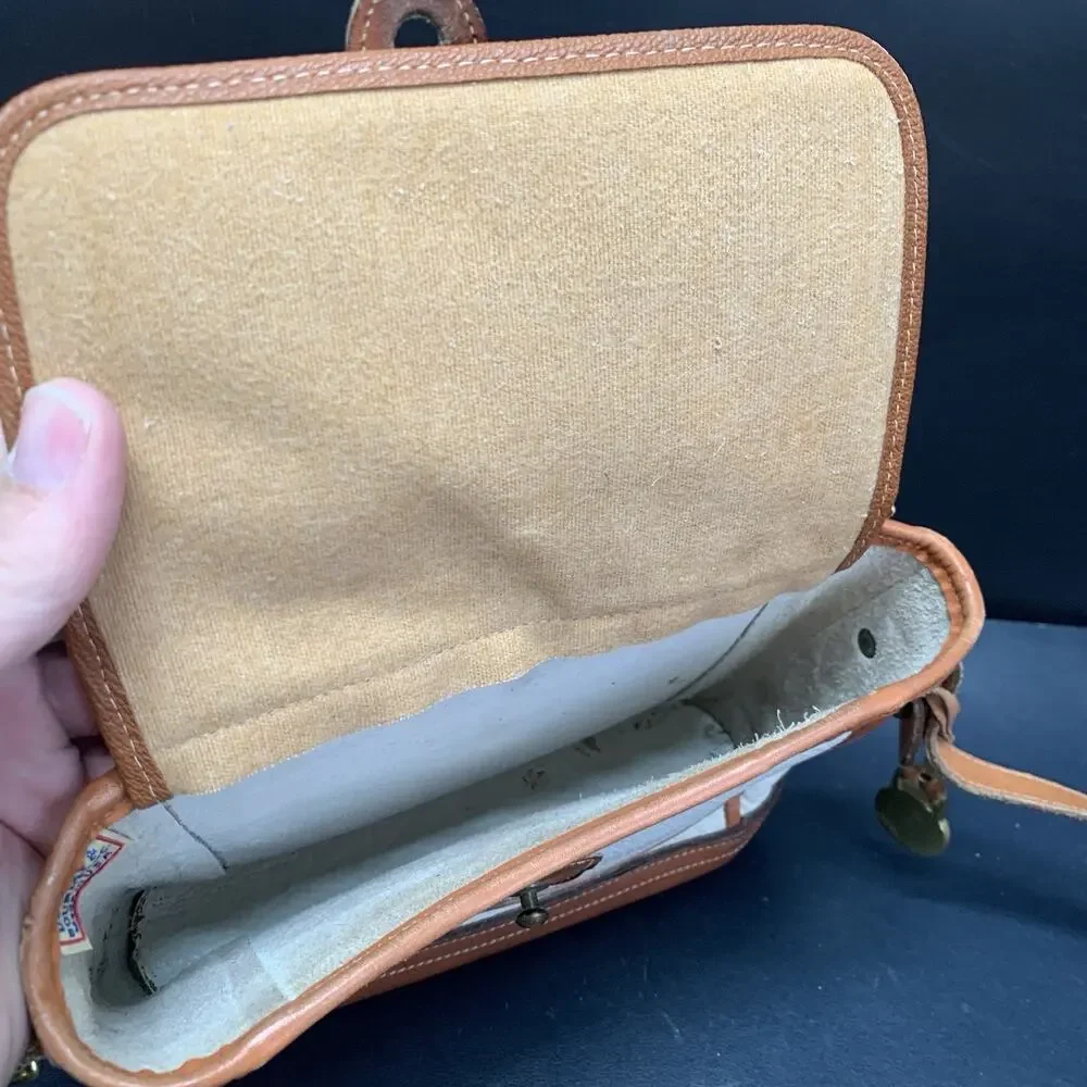 Vintage Dooney & Bourke All-Weather Leather Surrey Bucket Bag Purse Made In USA - Picture 11 of 16